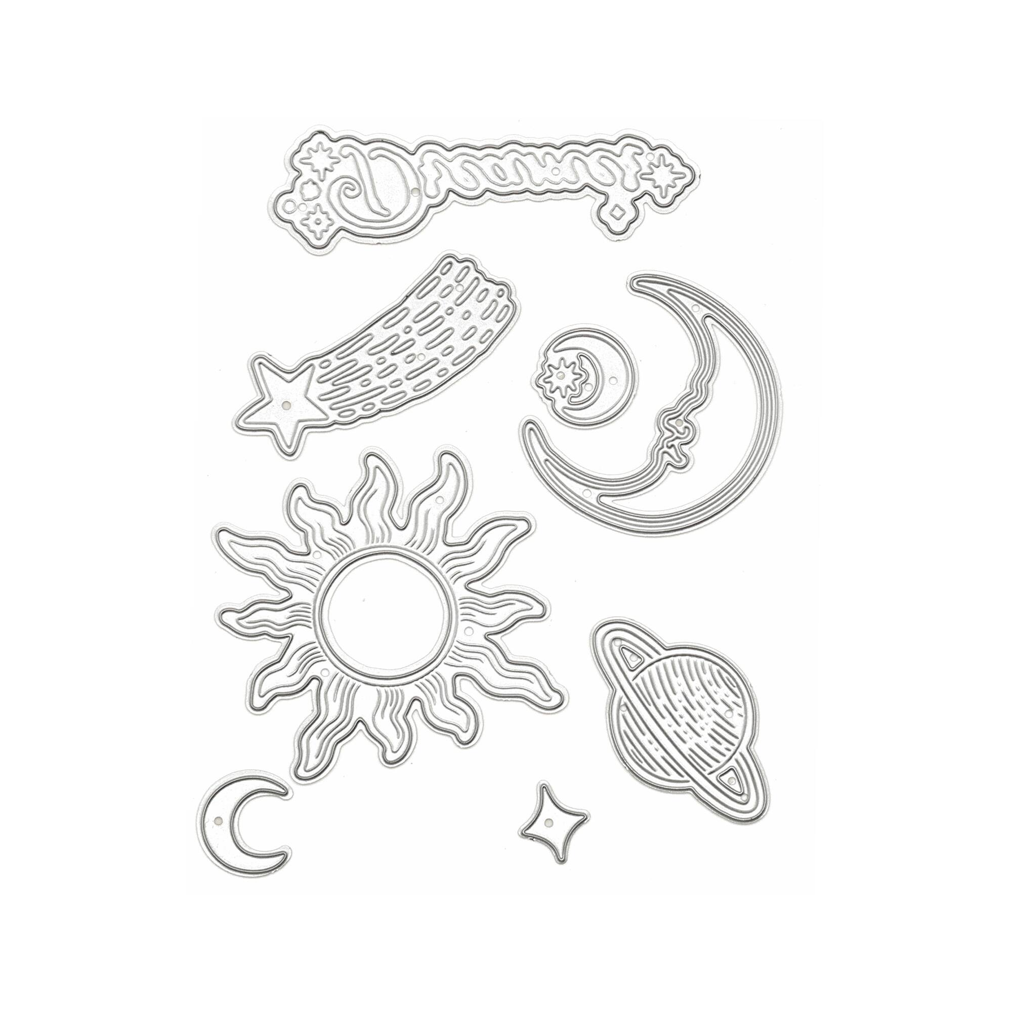 6 Pack: Celestial Cutting Die Set by Recollections™
